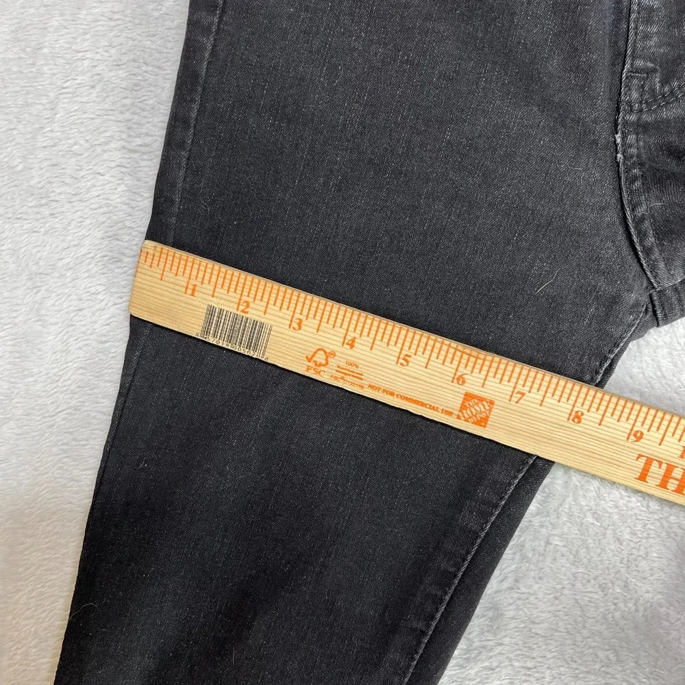 Levi's 720 High Rise Super Skinny Jeans Women's Black‎ Denim Stretch - 27X28.5